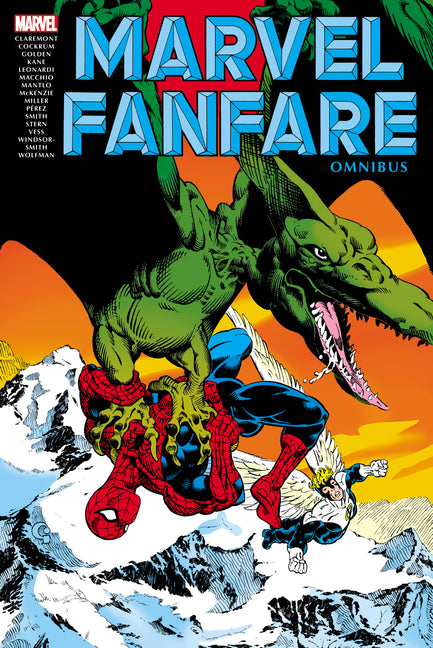 Marvel Fanfare Omnibus Vol. 1 Michael Golden Cover Marvel Universe