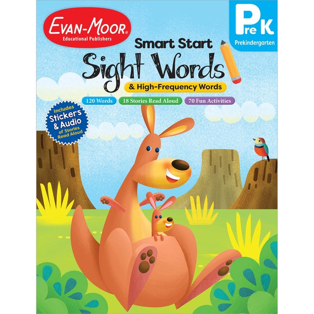 Smart Start: Sight Words, Grade Prek Evan-Moor Educational Publishers
