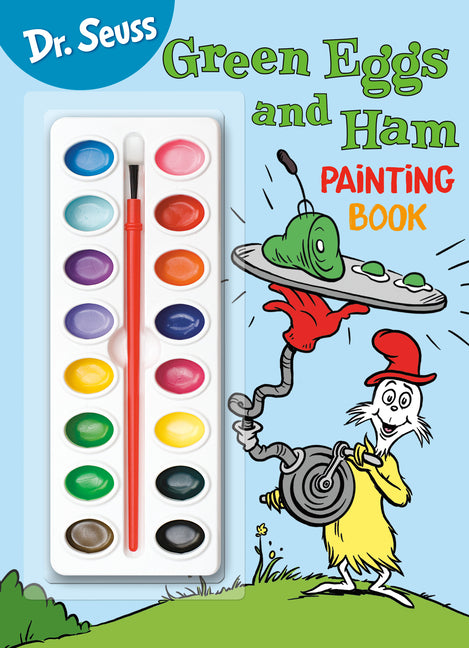 Dr. Seuss: Green Eggs and Ham Painting Book: Coloring and Activity Book with Paint Box Random House Books for Young Readers