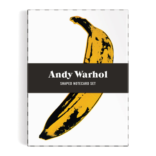 Andy Warhol Shaped Notecard Set Galison
