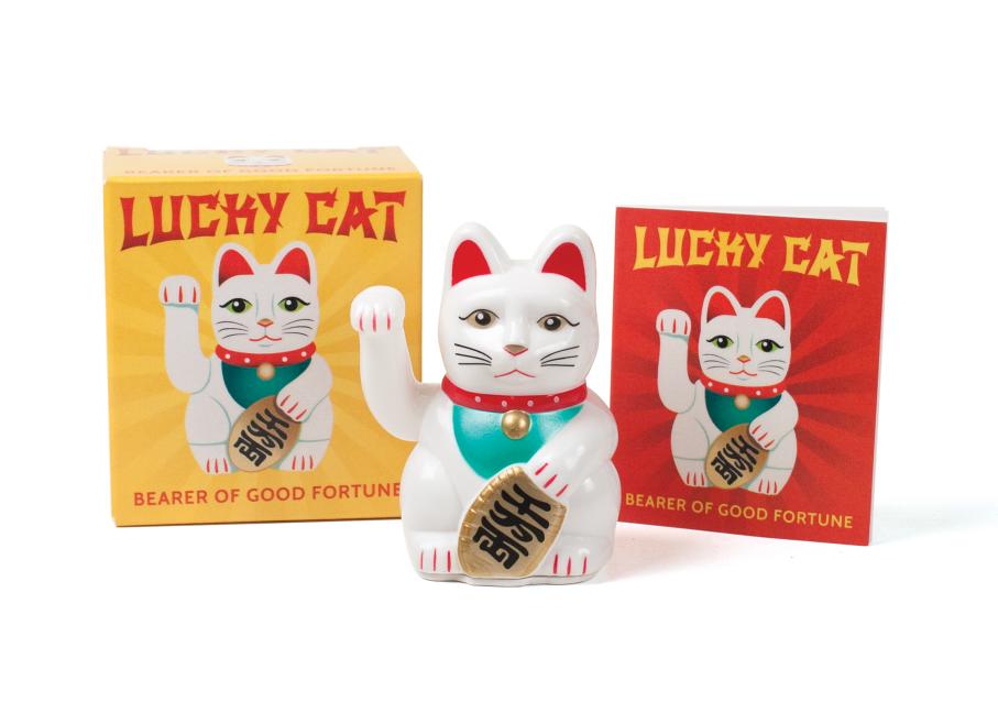 Lucky Cat: Bearer of Good Fortune [With Battery] Rp Minis