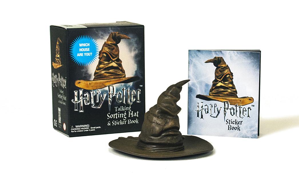Harry Potter Talking Sorting Hat and Sticker Book: Which House Are You? [With Battery] EPIK NEO