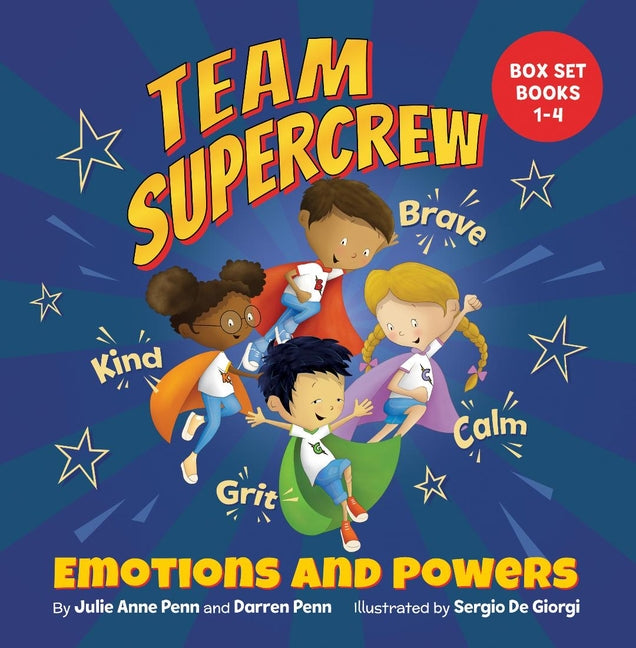 Team Supercrew - Emotions and Powers: 4 Book Box Set (Books 1-4) Five to One Press